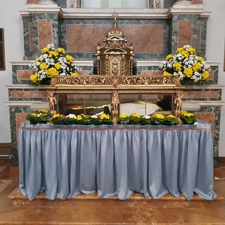 L'urna contenente le spoglie del beato Manfredi Settala in una foto di Alessandro Franzetti