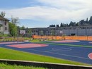 I campi di basket e pallavolo aperti nell'area ex cartiera di Besozzo I campi di basket e pallavolo aperti nell'area ex cartiera di Besozzo
