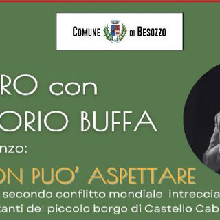 Besozzo incontra lo scrittore Pier Vittorio Buffa