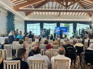 Le immagini della manifestazione sportiva alla Rsa di Bodio Lomnago