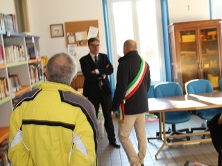 Alcune immagini della visita del ministro Giorgetti a Bardello con Malgesso e Bregano