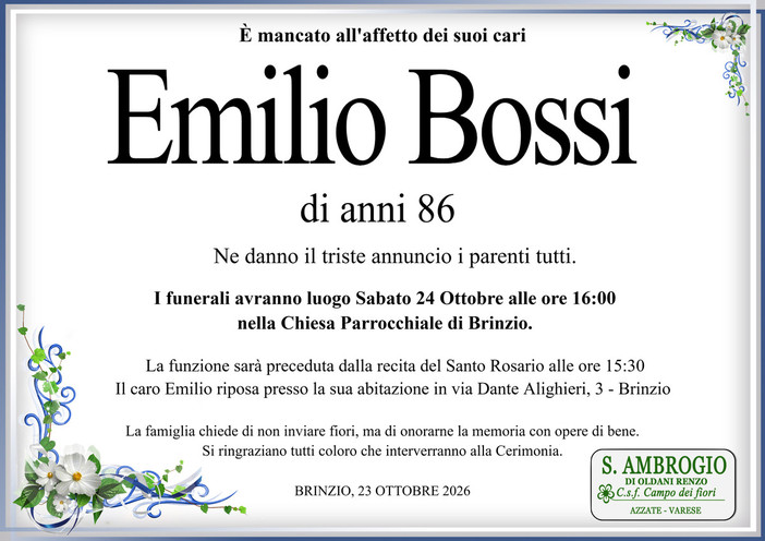 Emilio Bossi