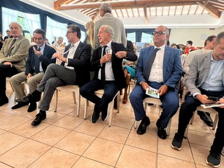 Le immagini della manifestazione sportiva alla Rsa di Bodio Lomnago