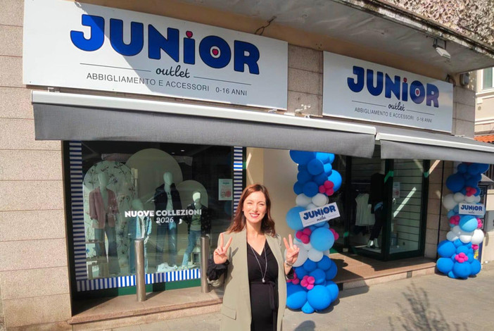 Riapre a Besozzo Junior Outlet: «Da temporary store a progetto definitivo, grazie all'affetto dei clienti» Riapre a Besozzo Junior Outlet: «Da temporary store a progetto definitivo, grazie all'affetto dei clienti»