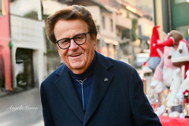 Luciano Porrini ritratto in una foto di Angela Garro