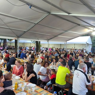 Un momento della Festa di Ferragosto a Bizzozero