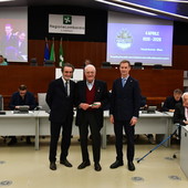 Cerimonia in Regione per i cento anno del basket azzurro. Riconoscimento anche per Bulgheroni