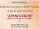 Archi e coro insieme a Brusimpiano per la pace