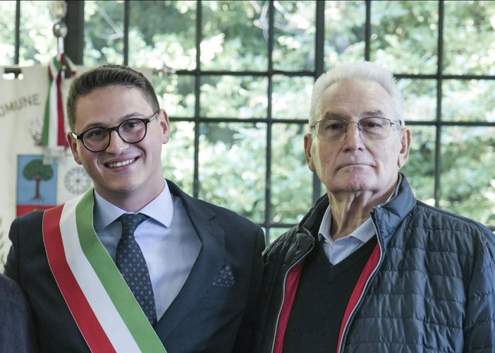 Il sindaco di Barasso Di Renzo Scolari con il capogruppo Walter Pizzi Il sindaco di Barasso Di Renzo Scolari con il capogruppo Walter Pizzi