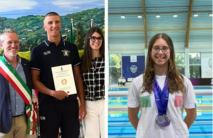 Biandronno celebra lo sport e i suoi campioni: Anna Andreatti e Gregorio Vasconi Biandronno celebra lo sport e i suoi campioni: Anna Andreatti e Gregorio Vasconi