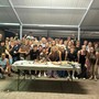 Foto di gruppo alla festa per i 50 anni di sacerdozio di don Alberto Beretta Foto di gruppo alla festa per i 50 anni di sacerdozio di don Alberto Beretta