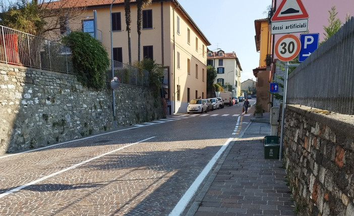 Il centro storico di Comerio