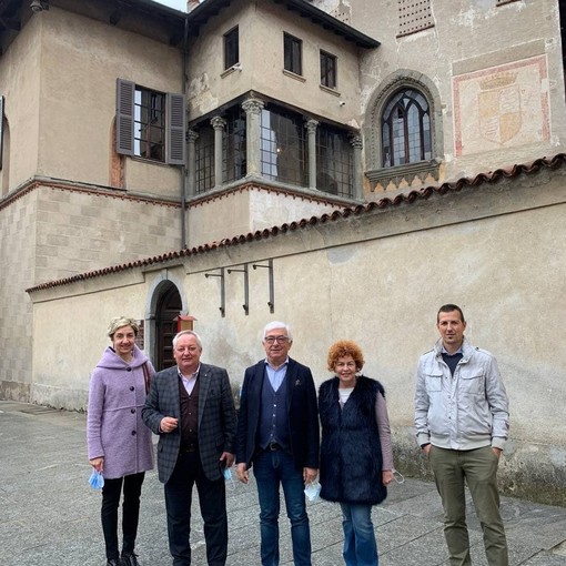 L'assessore regionale Galli in visita tra le eccellenze culturali di Castiglione Olona