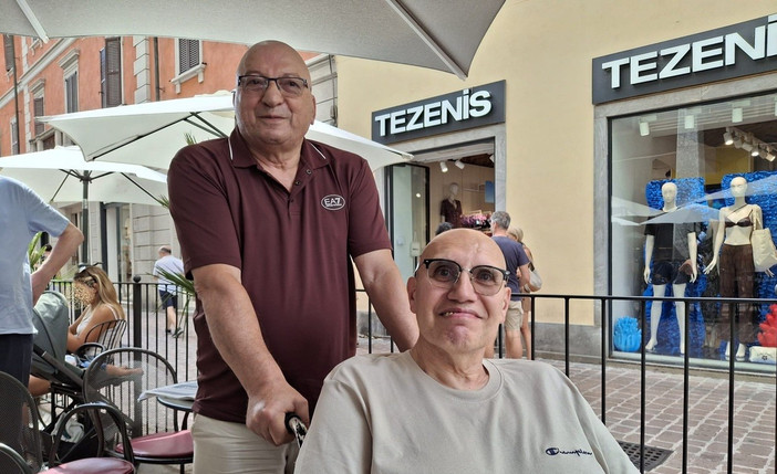 Carlo Stagni con Salvatore Liguori