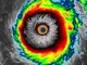 Lo scatto dal satellite postato dalla pagina Facebook &quot;Tornado in Italia&quot; ritrae l'occhio dell'uragano Felicia nell'Oceano Pacifico, lontano dalla terraferma