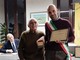 Luigi Giorgetti detto Negus premiato dal sindaco Bossi