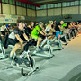 La maratona di spinning a Castiglione Olona contro la Sla