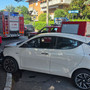 Le immagini dell'incidente all'incrocio a Cassano Magnago Le immagini dell'incidente all'incrocio a Cassano Magnago
