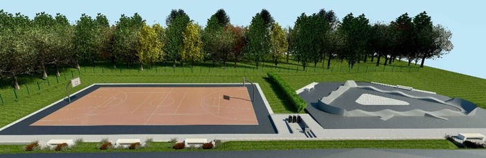 Il rendering del nuovo progetto del Comune di Caravate Il rendering del nuovo progetto del Comune di Caravate