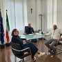 La giunta comunale di Caravate con il sindaco Tardugno, la vice Azzimonti e l'assessore Rosnati