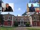 Villa Calcaterra, nei riquadri Franco Binaghi e Fabrizio Benzoni