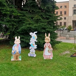 FOTONOTIZIA: la Pasqua di Camera Condominiale Varese in piazza Monte Grappa