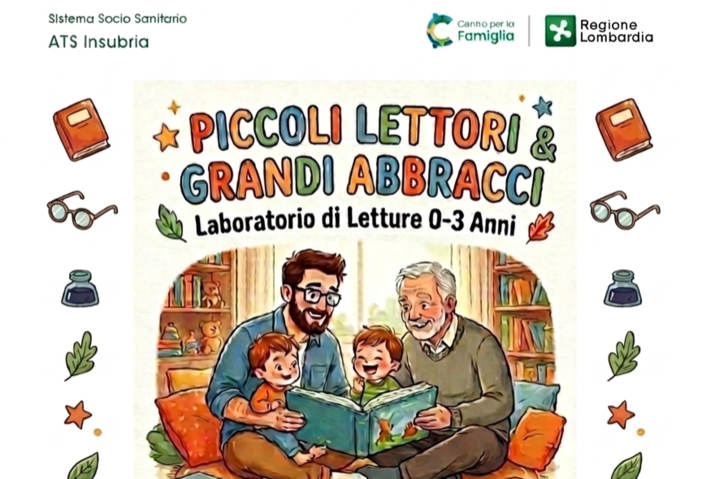 “Leggere con il papà”: a Luino un incontro speciale tra albi illustrati per scoprire il potere della lettura sin da piccolissimi