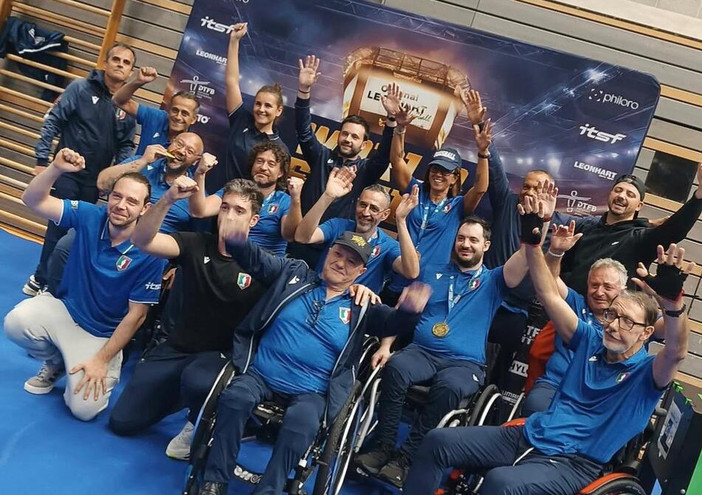 Calcio balilla paralimpico, la nazionale italiana scrive la storia in Germania Calcio balilla paralimpico, la nazionale italiana scrive la storia in Germania