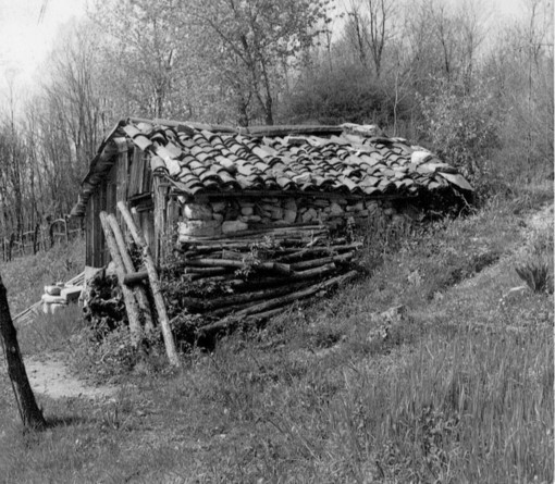 il capanno in località "Pianelle" di Gavirate: è la cascina del Cek dove si tenevano riunioni clandestine