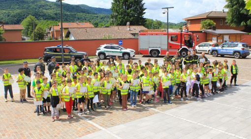 "Pedala, pedala in sicurezza" 2025 a Cuveglio - foto Ossola