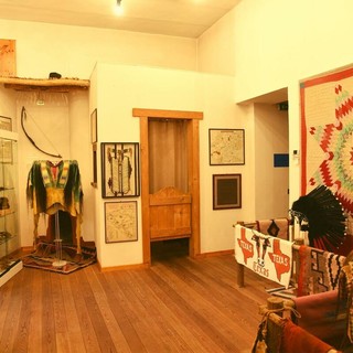 Una delle sale del museo civico di Cavona Una delle sale del museo civico di Cavona