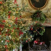 Addobbi natalizi a Villa Della Porta Bozzolo a Casalzuigno (foto Maria Pia Giarré)