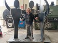 Nuova rotatoria con scultura a Cocquio Trevisago Nuova rotatoria con scultura a Cocquio Trevisago