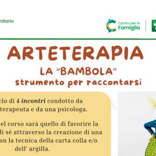 L’Arte come narrazione di sé: al via a Cadegliano Viconago il ciclo di incontri gratuiti di Arteterapia “La Bambola”