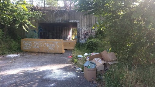 Rifiuti abbandonati a Caravate