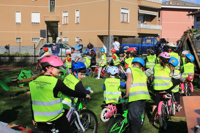 "Pedala, pedala in sicurezza" a Cittiglio - foto Ossola