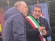 Il luogotenente Filippo Lo Cacciato con il sindaco Cristian Robustellini
