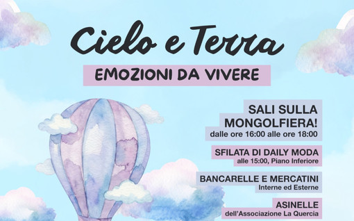 Al Centro Commerciale di Cocquio Trevisago atterra la mongolfiera della solidarietà Al Centro Commerciale di Cocquio Trevisago atterra la mongolfiera della solidarietà