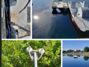 Vandalismi al pontile di Cadrezzate