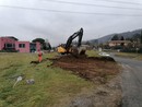 Il cantiere dei lavori di realizzazione della nuova rotonda tra via Pascoli e via Milano a Cocquio Trevisago (foto dalla pagina Facebook del Comune) Il cantiere dei lavori di realizzazione della nuova rotonda tra via Pascoli e via Milano a Cocquio Trevisago (foto dalla pagina Facebook del Comune)