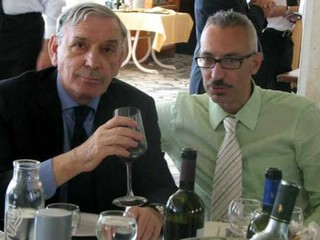 Mauro Mazzoccato con lo zio Gigi Riva Mauro Mazzoccato con lo zio Gigi Riva