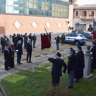 La cerimonia di questa mattina a Gallarate