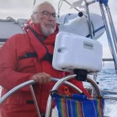 Il saronnese Dario Liotta sulla sua barca “Brucaliffo” della spedizione Freedom Flotilla Il saronnese Dario Liotta sulla sua barca “Brucaliffo” della spedizione Freedom Flotilla