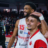 Nate Renfro con capitan Matteo Librizzi