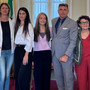 Da sinistra Michele Di Toro, Ivana Perusin, Stefania Rollo, Luisa Bamonte, Andrea Sinigaglia, Rossella Dimaggio e Laura Broggi