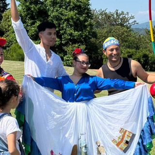 Un momento della Festa delle Nazioni alla Casa don Guanella Un momento della Festa delle Nazioni alla Casa don Guanella