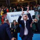 Coach Ioannis Kastritis rinnova con la Pallacanestro Varese fino al 2028 (foto Fabio Averna)