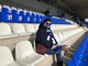 Daniele De Grandis, in tribuna allo stadio Speroni: ora sogna di tornare insieme a tutti gli amici