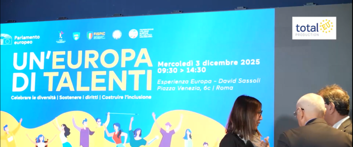 &quot;Un'Europa di talenti&quot;: a Roma l'evento del Parlamento Ue per l'inclusione (Video)