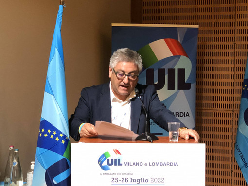 Enrico Vizza, segretario generale Uil Milano Lombardia
